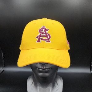 Arizona State Sun Devils Twins Enterprise Hat Yellow One Size Ajustable W/Tags